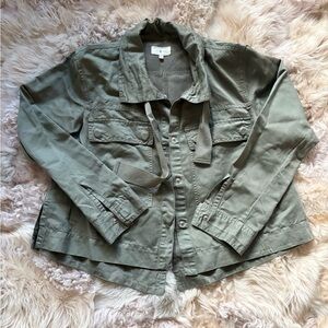 Lou & Grey Sage Utility Jacket